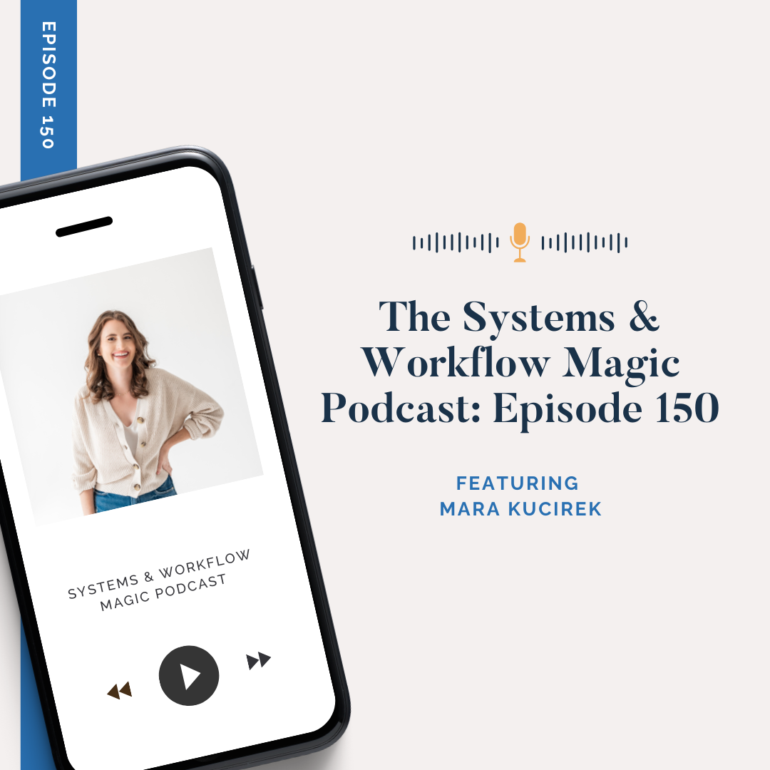 episode-150-on-the-systems-and-workflow-magic-podcast-featuring-mara-kucirek-we-chat-about-black-friday-trends-2024