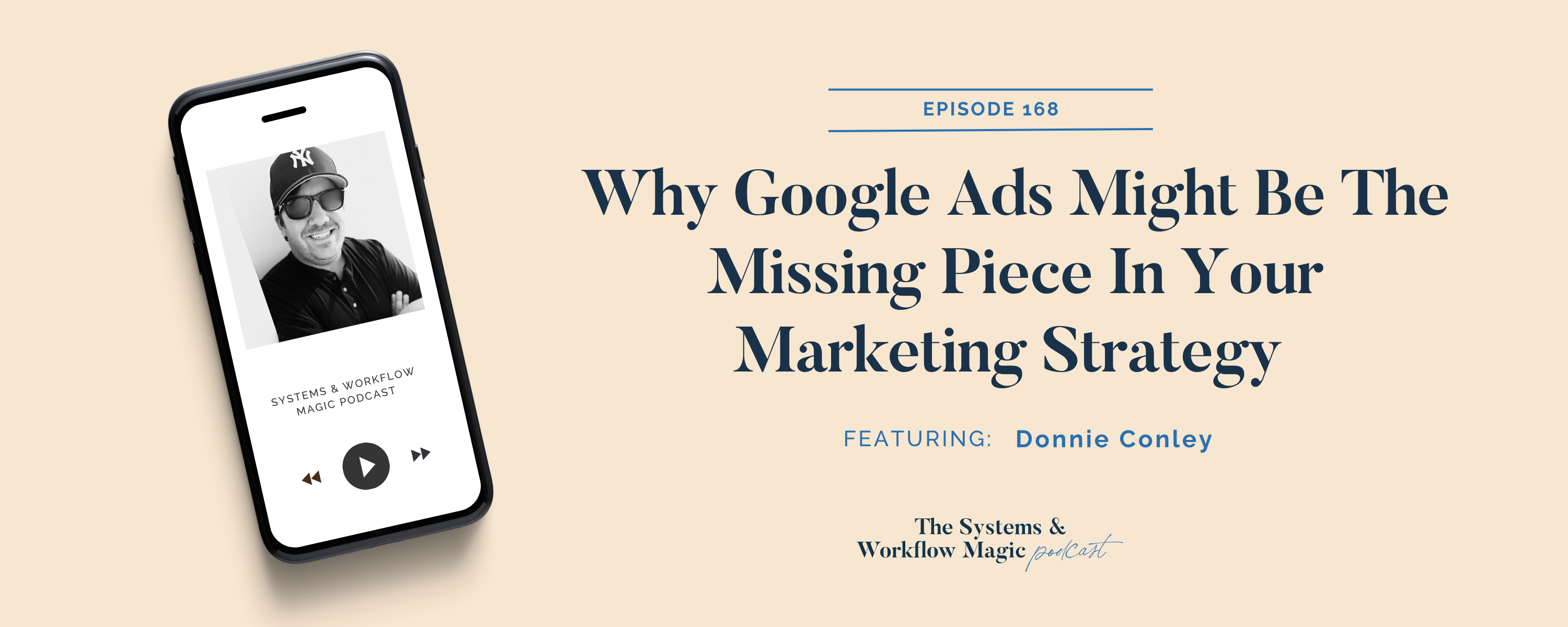 Podcast-banner-for-episode-168-of-the-systems-and-workflow-magic-podcast-why-google-ads-might-be-the-missing-piece-in-your-marketing-strategy