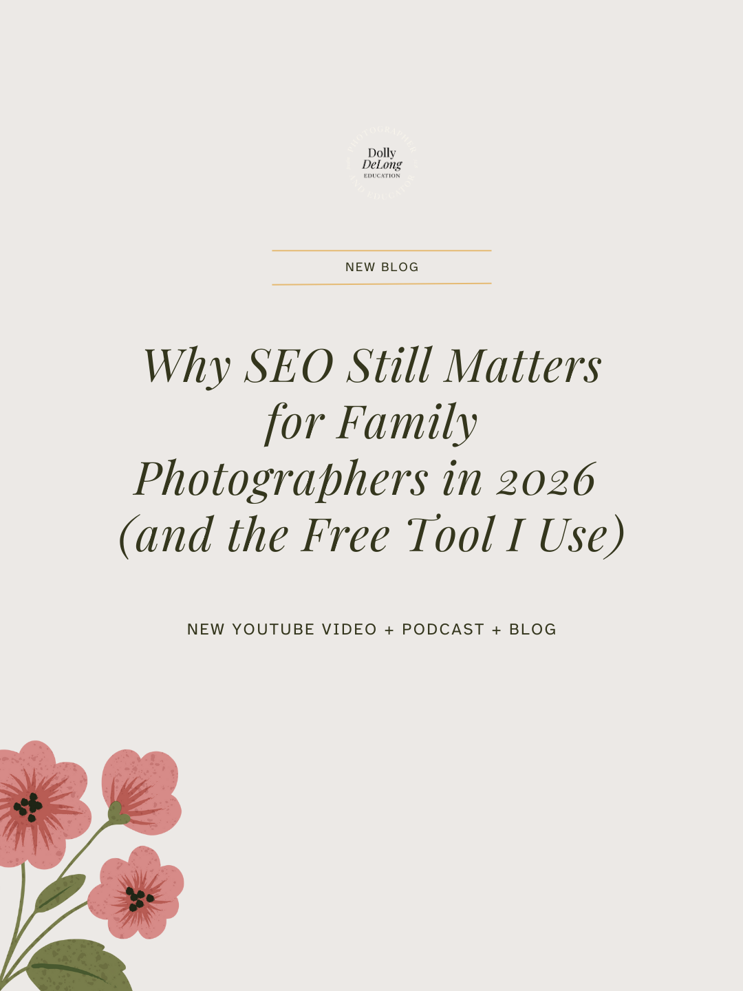 Why SEO Still Matters For Family Photographers In 2026 And The Free SEO Tool I use Wordpress Blog Image Text