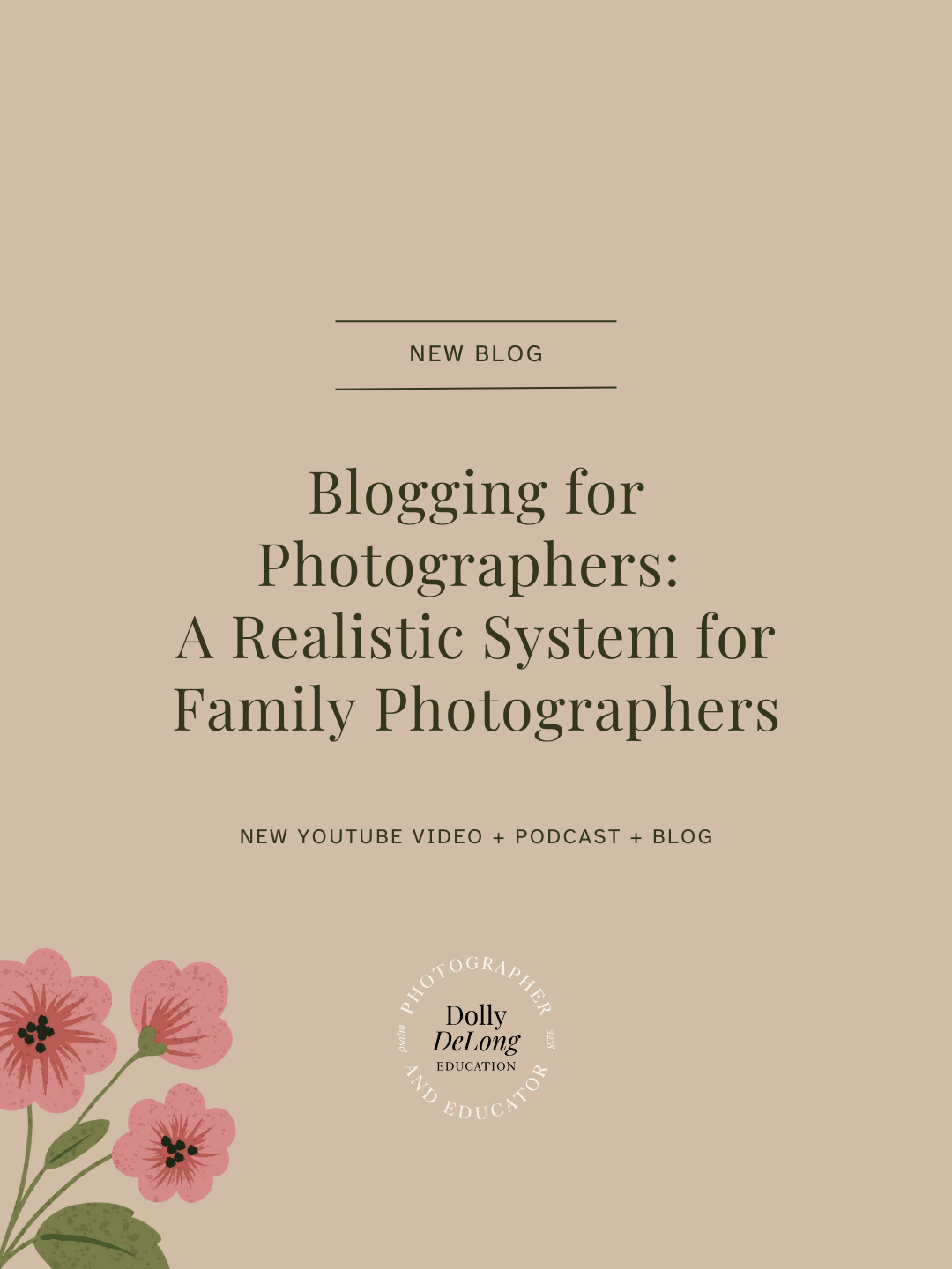blogging for photographers a realistic system for family photographers a featured wordpress blog image